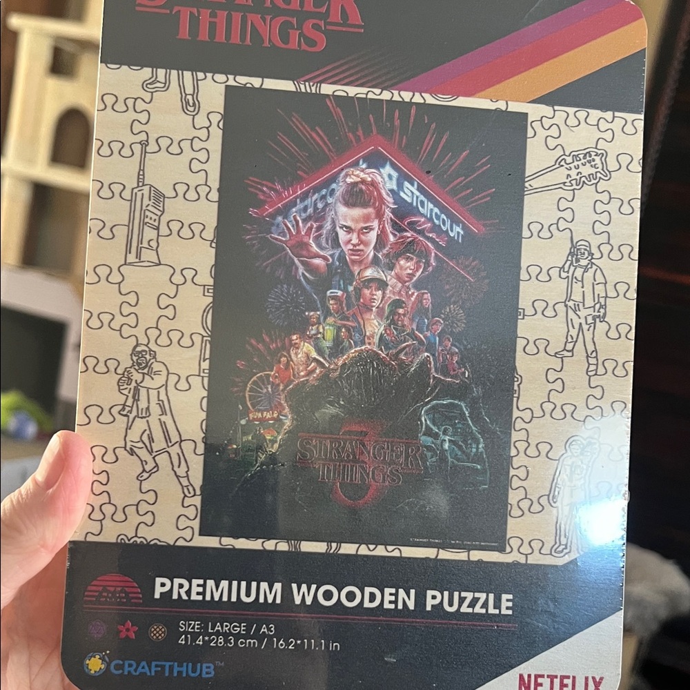 Stranger Things Premium Wooden Puzzle